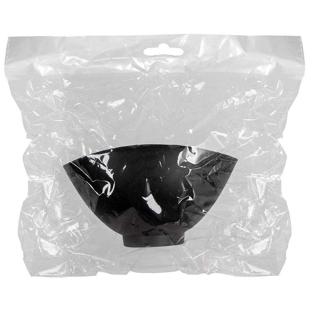 ForPro Silicone Mixing Bowl, Black, Flexible, Odorless, for Mixing Facials, Massage, Body & Other Products, 8 oz : Beauty