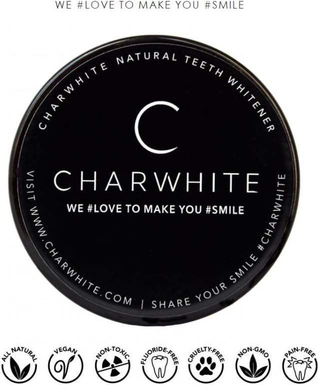 Charwhite Cosmetics Charwhite natürlicher Zahnaufheller - M.H.D. 05.2019.