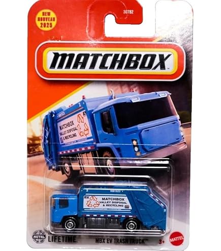 Amazon.com: Hot Wheels #143 Recycling Truck 1:64 Scale Collectible