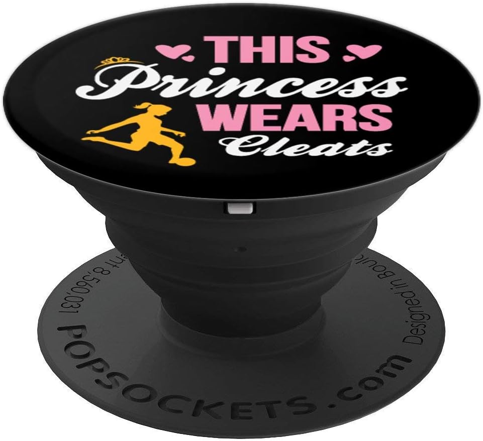 This Princess Wears Cleats Soccer - PopSockets Grip and Stand for Phones and Tablets