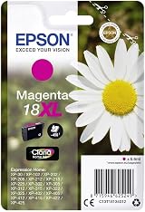 Epson 18XL Magenta Daisy High Yield Genuine Claria Home Ink Cartridge T1813