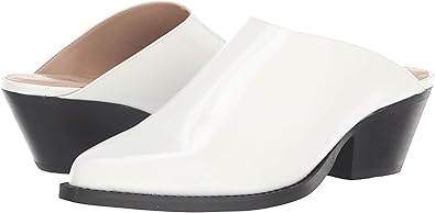 white mule loafer