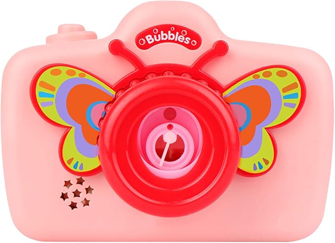 AILIEEE Bubbles for Children Butterfly Bubble Machine Light Music
