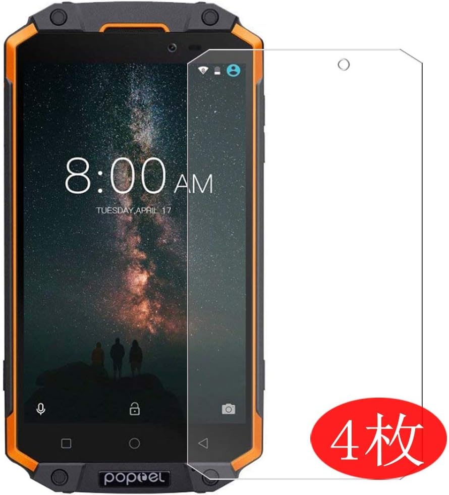 Synvy [4 Pack] Screen Protector, Compatible with POPTEL P9000 Max TPU Film Protectors [Not Tempered Glass]