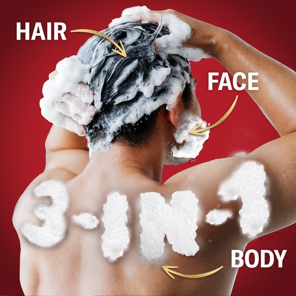 Old Spice Super Mario Galaxy Movie Special Edition 3-in-1 Duschgel für Haar, Gesicht und Körper 1000 ml, langanhaltende Frische, Duft in Parfumqualität 3