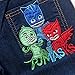 Owone Box PJ Masks Boys' Girls' Jeans Child's Sports Style Pure Color Denim Shorts, Blue, 1104-5T