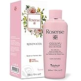 100% Pure Natural Vegan Turkish Rosewater 300ml/10 oz Hydrating Rose Water Face Toner (No Additives, No Chemicals, No Preservatives)