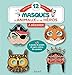 12 masques d'animaux et de héros à décorer (A décorer) (French Edition) by