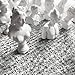 Owfeel A Set of 10 Different Plaster Bust Statues Resin Casting Painting White 2.1