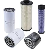 Maintenance Filter Kit Compatible with Branson Tractor 2515H | Replaces # HRA0500702A9 TA00043153B TA00025525 EA00004647 EA00004647A