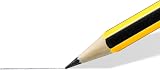 Staedtler Noris 120-4 Pencils 2H Box of 12 Black Hexagonal view 3