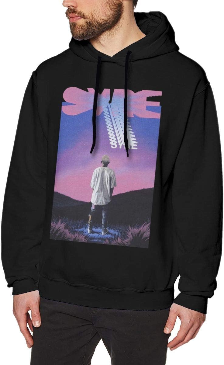 Syre Jaden Smith Mens Long Sleeve Sweatshirts Man Hoodies Black
