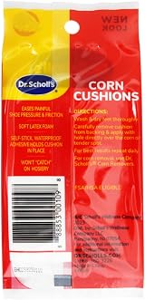 Scholl Corn Cushions Foam Pads for Corns Calluses Bunions Sore Spots 9 Pack view 4