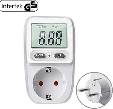 Gifort enchufe medidor de consumo de energía,