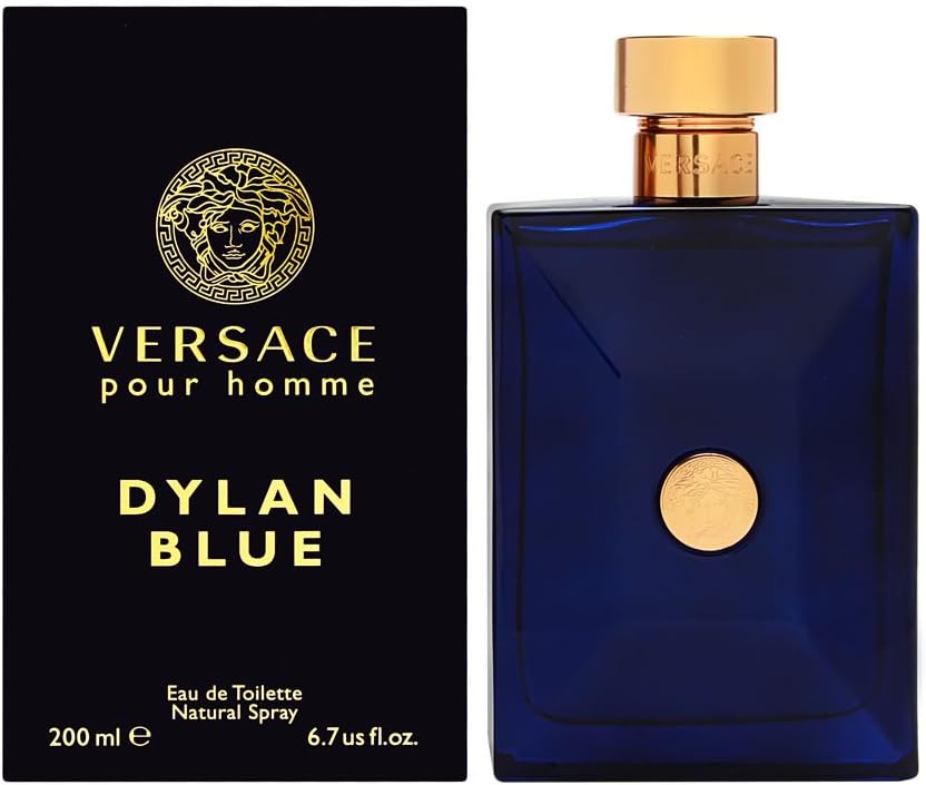 Versace Dylan Blue Eau De Toilette 200ml Mens Aftershave Perfume New