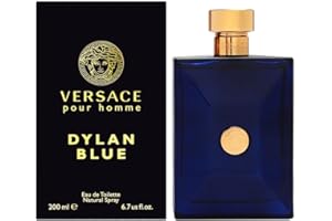 VERSACE Dylan Blue Pour Homme Eau De Toilette Spray Box Sealed, 6.7 Ounce