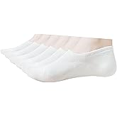 MAGIARTE Cotton No Show Socks Soft Pure Cotton Low Cut Athletic Invisable Non Slip Socks for Women and Men