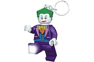 IQ LEGO DC Super Heroes Keychain Light - The Joker - 3 Inch Tall Figure (KE30AH)