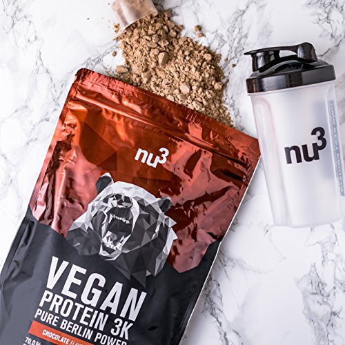 nu3-Vegan-Protein-3K-Shake-Chocolate-Blend-1-Kg-Plant-Based-Protein-Powder-with-Chocolate-Flavour-made-of-3-Component-Protein-with-71-Protein-Lactose-and-Sugar-free-Before-After-Workout