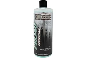 Zephyr - Pro 40 Perfection Liquid Metal Polish - Stainless Steel & Aluminum Polish for Big Rigs, Semi Trucks, Fuel Tanks, & More - 32 oz
