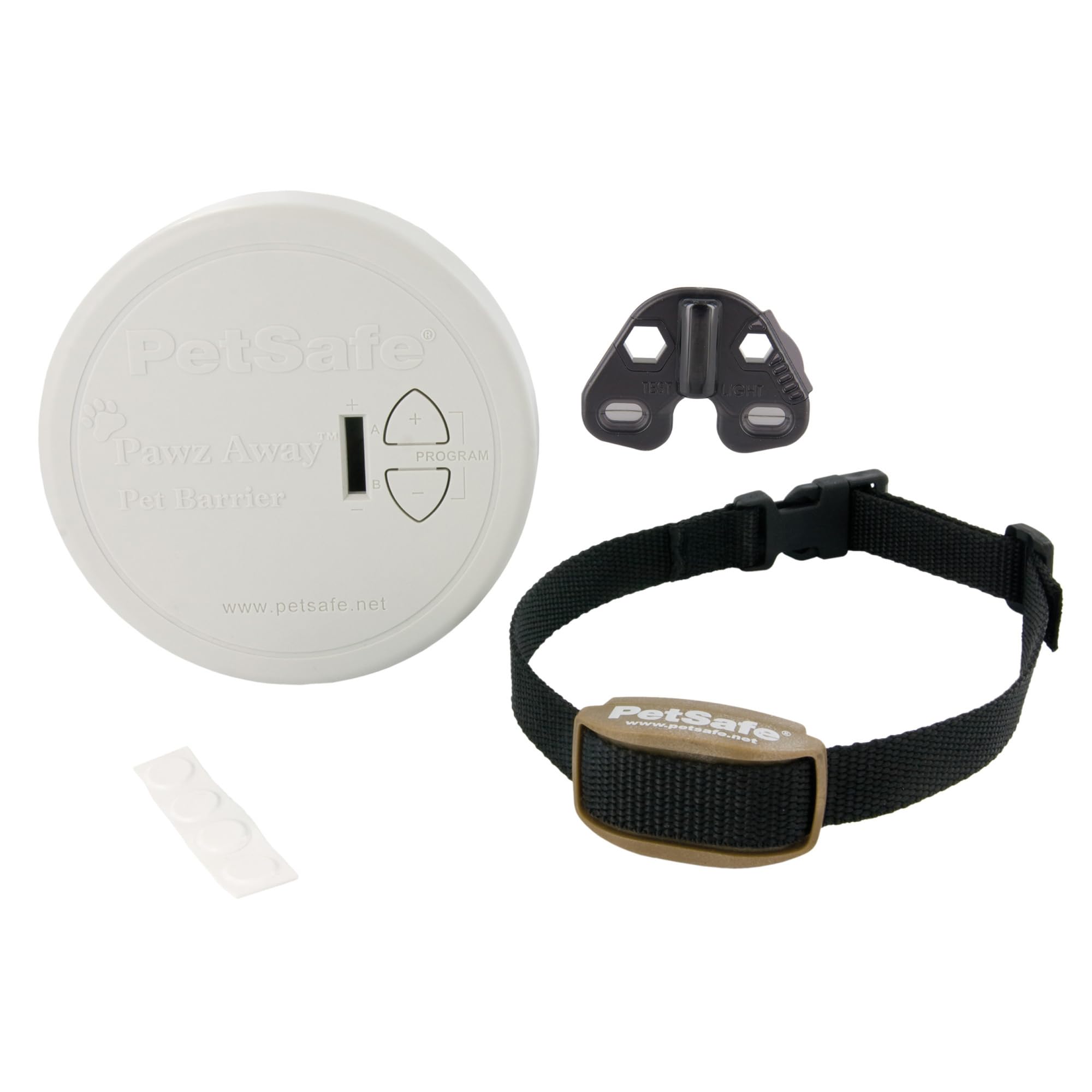 Photo 1 of PetSafe Pawz Away Indoor Pet Barrier - Battery-Operated Indoor Invisible Containment Area with Adjustable Compatible Collar - Easy Setup for Furniture Protection