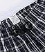 Latuza Men's Cotton Plaid Lounge Sleep Shorts, 12, Medium