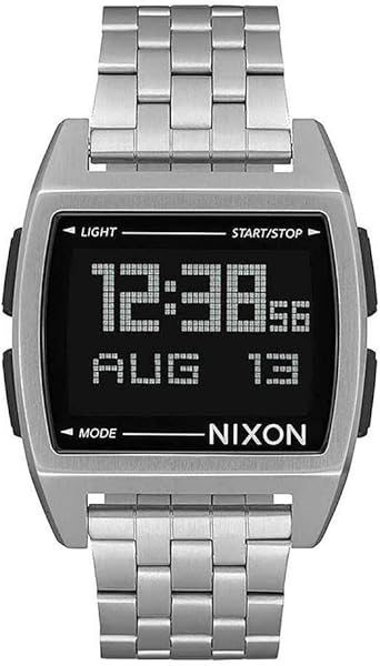 Nixon Reloj Digital para Hombre con Correa de Acero Inoxidable.