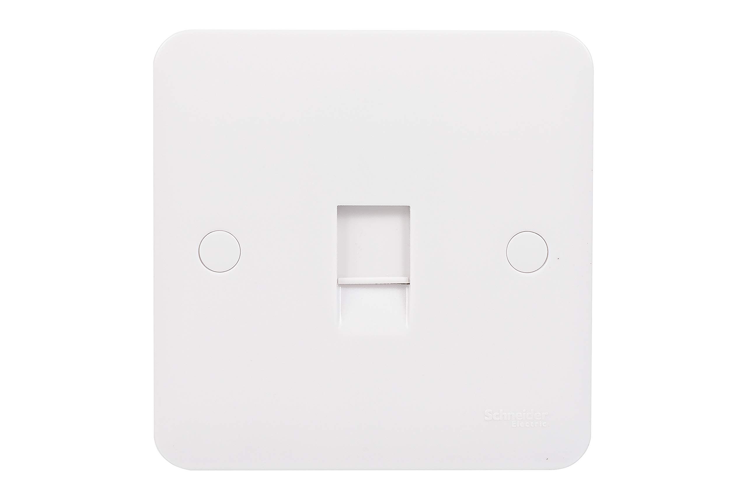 Schneider Electric Lisse White Moulded GGBL7051S single RJ12 Telephone/data outlet display pack