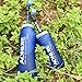 TRIWONDER TPU Soft Folding Water Bottles BPA-Free Collapsible Flask for Hydration Pack - Ideal for Running Hiking Cycling Climbing (350ml/11.83oz - Pack of 2)