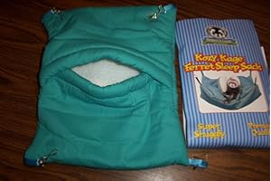 Sheppard & Greene Ferret Cage Bed Hammock Sleep Sack (Teal)