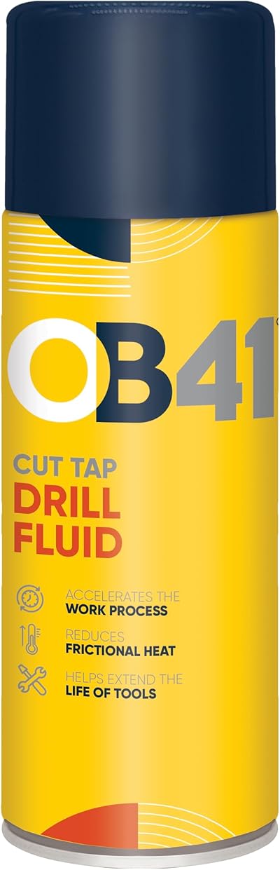 OB41 Cut Tap Drill Fluid 400ml Metal Cutting Lubricant Tool Life Extender