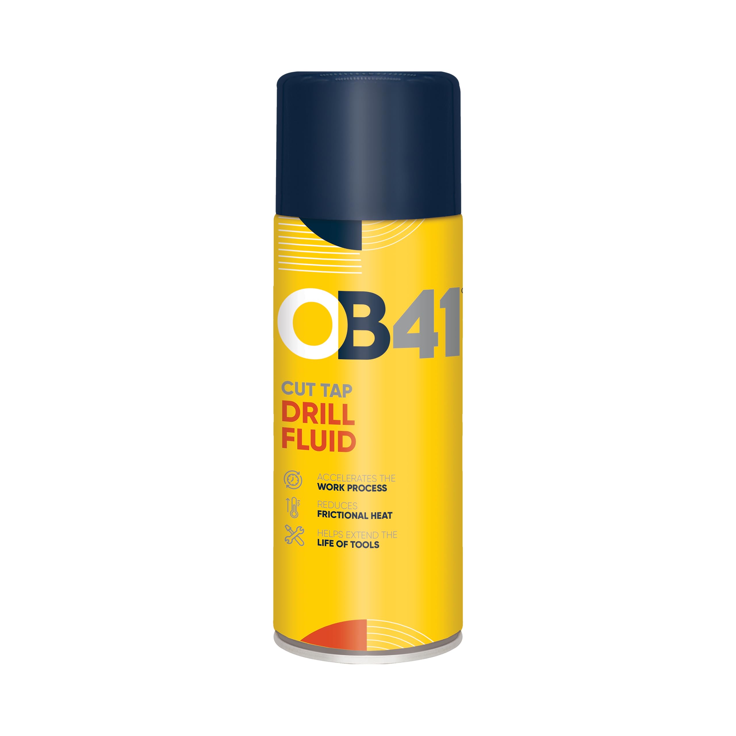 OB41 Cut Tap Drill Fluid - Extends the life of cutting and drilling equipment - Accelerates the work process - Low viscosity product, offering excellent penetrative qualities - 400ml