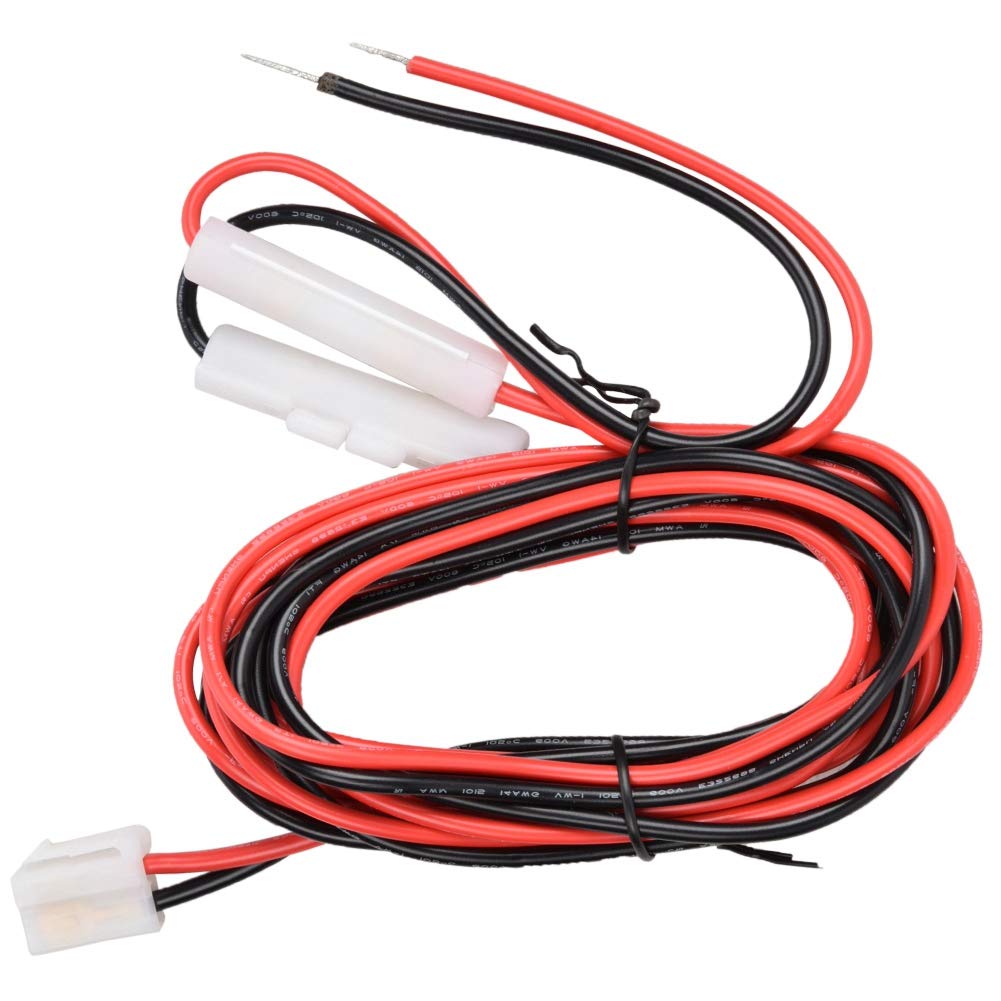 DC Power Cable Cord for Mobile Radio for IC-7000, IC-7100, IC-7400, IC-7600 from TS-480HX, TS-480SAT, TS-590S; FT-450, FT-2000, FT-950, FT-991, FTDX-1200, FT-3000, FT-9000 from