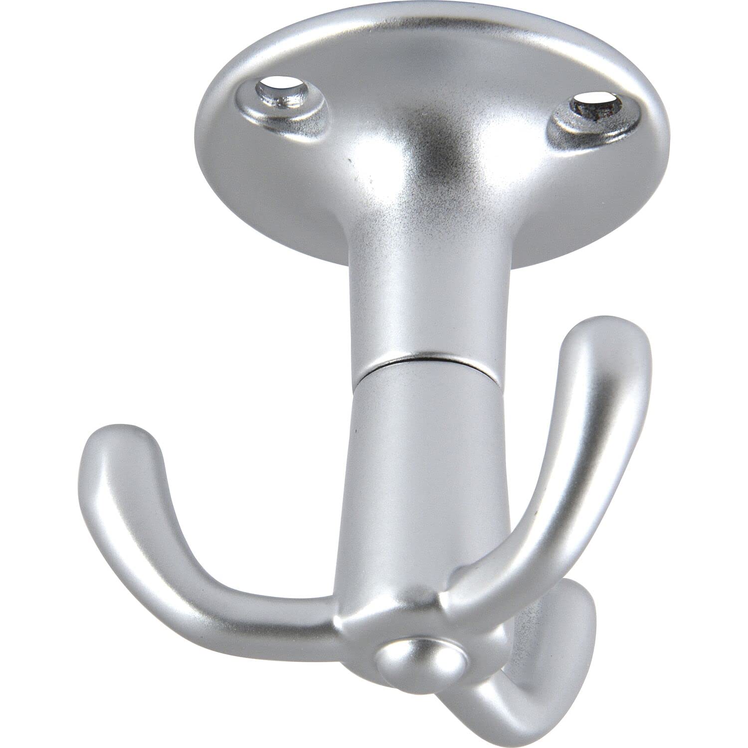 GRIMME Pegasi Coat Hook Triple Swivel Hook Diameter 51 mm Height 53 mm Aluminium Silver Varnished