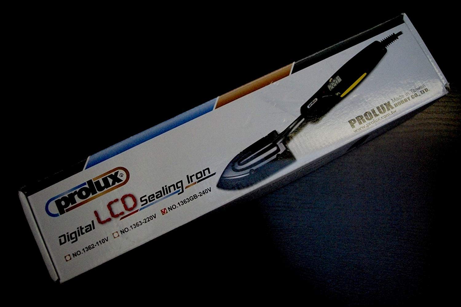 PROLUX DIGITAL LCD THERMAL SEALING IRON WITH STAND FOR HEAT SHRINK FILM