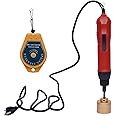 DOONARCES 110V Electric Handheld Bottle Capping Machine Capping Screw Bottle Capper Bottle Cap Sealing Tool for Φ10-30mm Round Cap/Sprayer Cap, 20-50 Caps/min (Red)