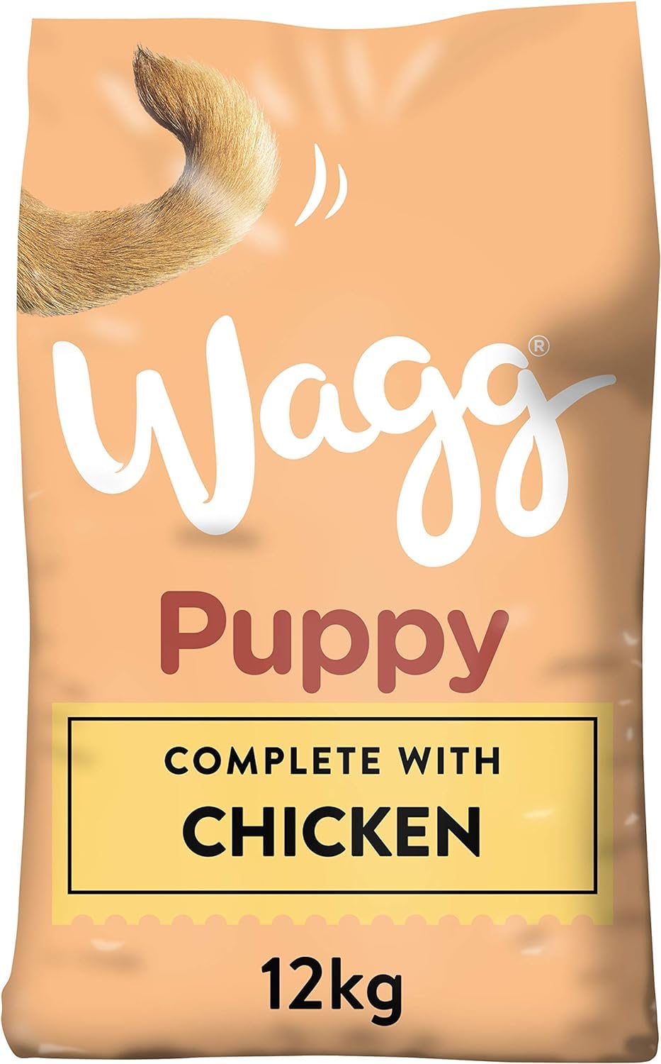 Wagg Complete Puppy Dry Dog Food Turkey & Rice 12kg - For Growing Puppies