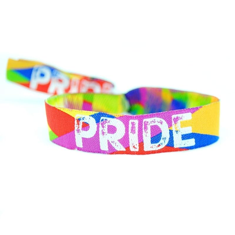 PRIDE Wristbands 5 Pack Gay Pride Parade Wristbands Bracelets