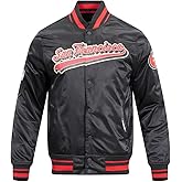 Pro Standard Mens NFL Script Tail Satin Jacket