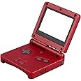 OSTENT Full Housing Shell Case Cover Replacement for Nintendo GBA SP Gameboy Advance SP - Color Red