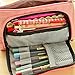 Large Capacity Pencil Pen Case Holder Large Storage Pencil Bag Pouch Stationary Case Makeup Cosmetic Bag for Student Office College