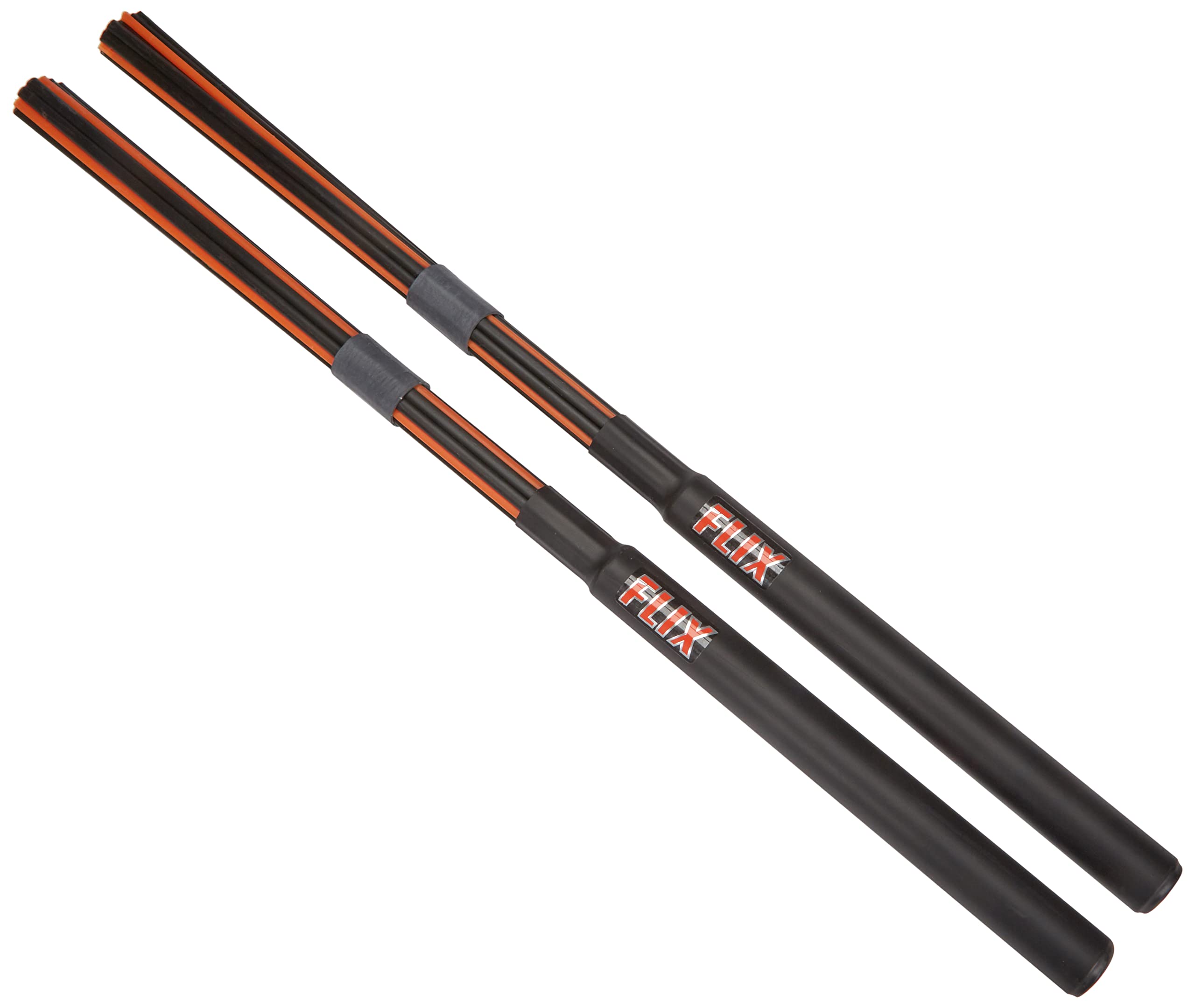 Flix Sticks Heavy Drumsticks - Orange/Black, FLIX SB