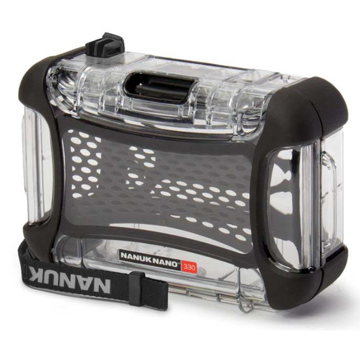 NANUK 330-0011 Nano Series Waterproof Large Hard Case for Phones, Cameras and Electronics (Clear)