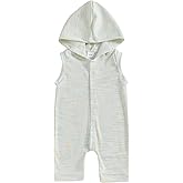 Sprifallbaby Newborn Baby Girl Romper Sleeveless Jumpsuit Hoodie Onesie Infant One Piece Outfit Summer Baby Girl Clothes
