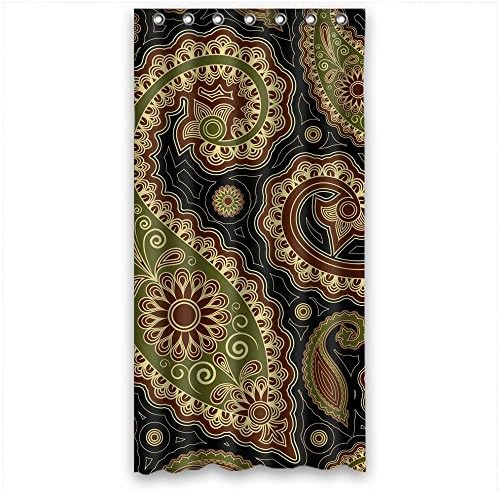 The Paisley Retro Flower Shower Drape Of Polyester Width X Height / 36 X 72 Inches / W H 90 By 180 Cm Decoration Gift For Lover Husband Him Husband Custom. Dries Quickly (fabric)