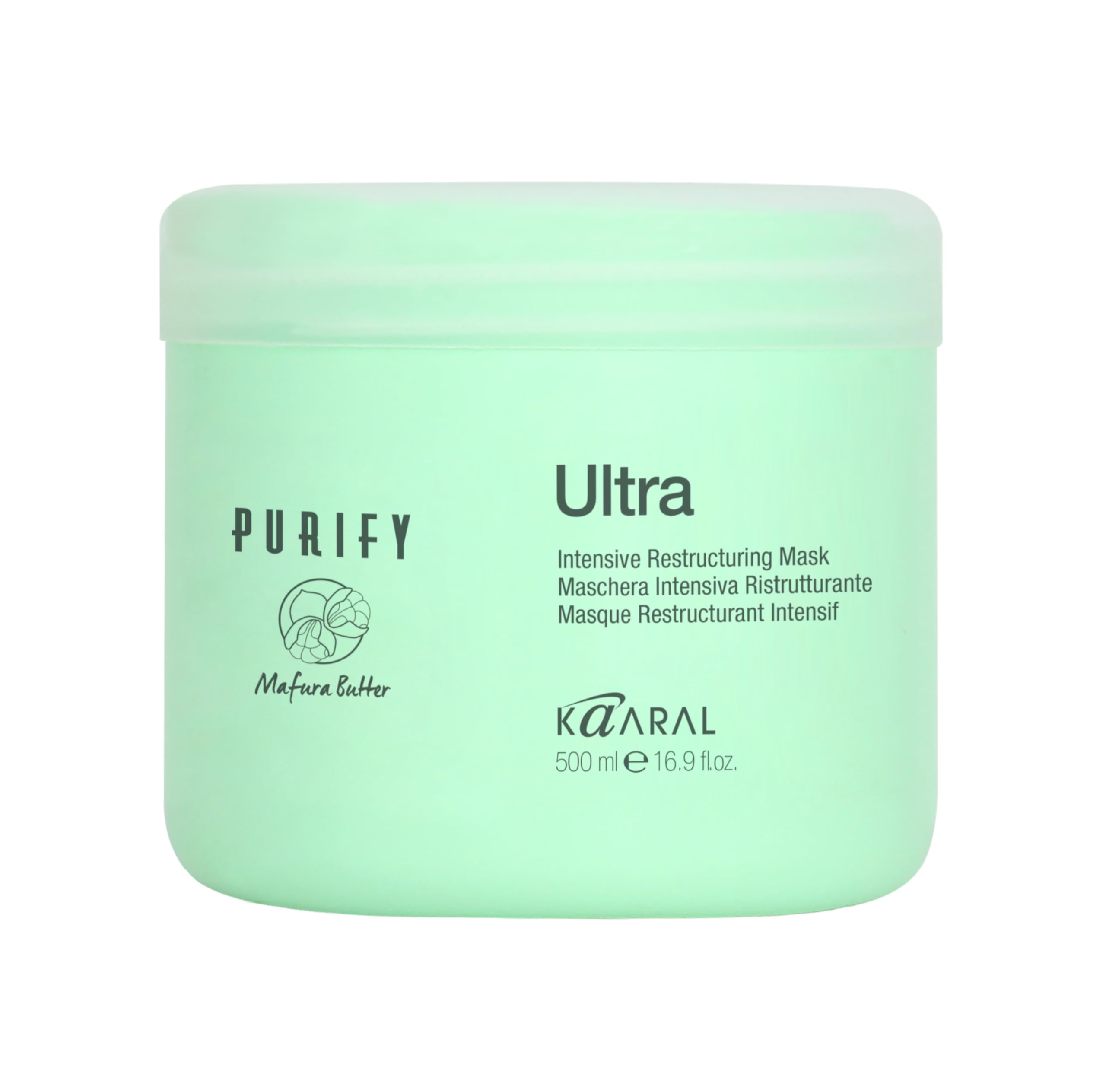 Kaaral Purify ULTRA Intense Restructuring Professional Mask for damaged hair- 500 gr