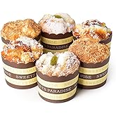 Hagao Fake Cupcake Simulation Sprinkle Artificial Food Cake Mixed Play Food Model Kitchen Decoration 6 pcs