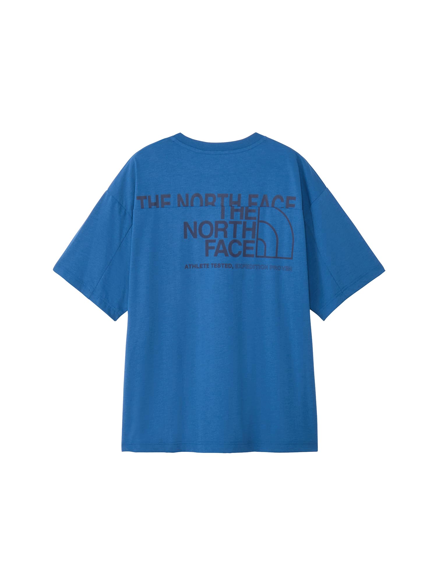 [ザ・ノース・フェイス] 半袖 カットソー Tシャツ ショートスリーブイーエスロゴワイドティー メンズ マウンテンブルー S の商品画像