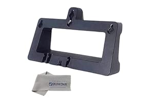 GLOBAL TECK WORLDWIDE Yealink Wall Mount Bracket for VoiP Phones: T52S, T56A, T58V, T57W, T58W, MP58, Fits Exact Specifications Ensures Secure and Stable Install for Access to All Telephone Cables, Global Teck Microfiber