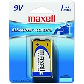 Maxell Corp. of America 721110 Batteries | Reliable alkaline battery power for everyday household electronics - compact, lightweight package